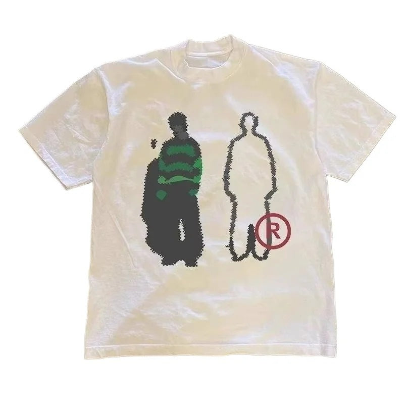 Street Style Multi-functional Short-sleeved T-shirt For Men And Women